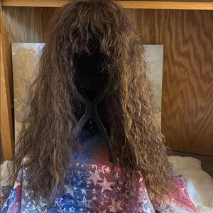 Curly Brown wig 22 inch